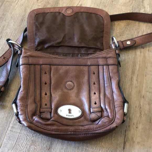 Brown crossbody Fossil purse - Picture 2 of 6